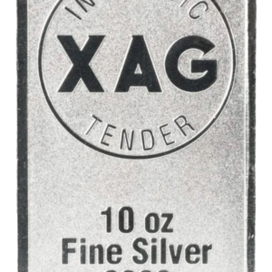 XAG 10oz Silver Minted Bar