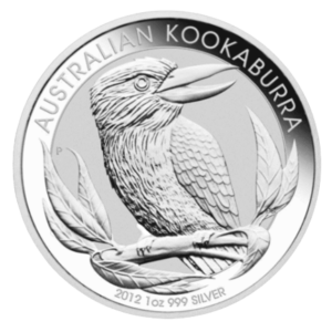 Perth Mint 2012 Australian Kookaburra 1oz Silver Coin